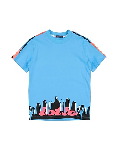 LOTTO T-shirt Light blue 100% Cotton