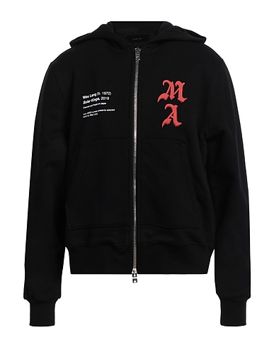 AMIRI Hooded track jacket  Black 100% Cotton