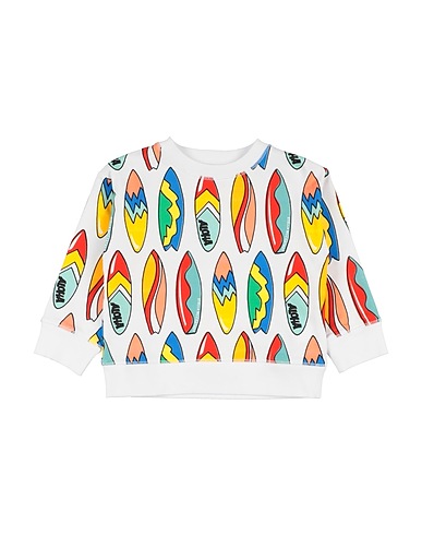 STELLA McCARTNEY KIDS Sweatshirt White 100% Cotton, Elastane