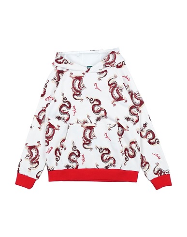 KENZO KIDS Sweatshirt White 100% Cotton, Elastane