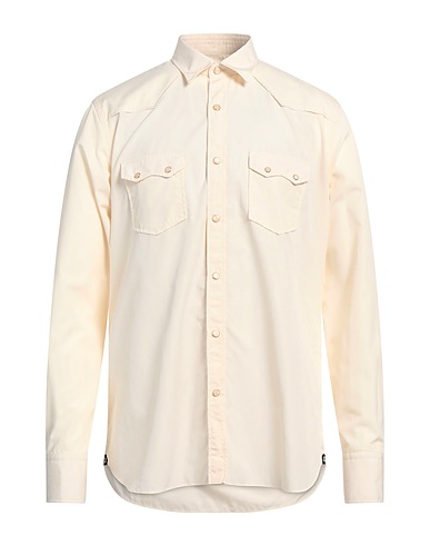 LARDINI Solid color shirt 100% Cotton