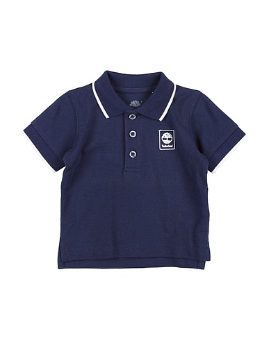 TIMBERLAND Polo shirt Midnight blue 100% Cotton