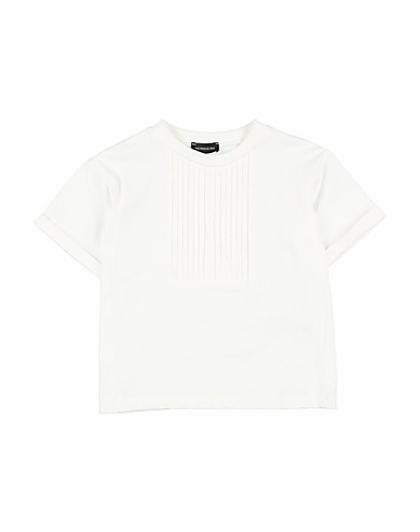 MONNALISA T-shirt Blanc 100% Coton
