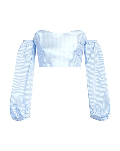 VICOLO Top Sky blue 100% Cotton