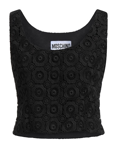 MOSCHINO Top Black 100% Polyester