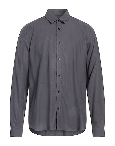 THE KOOPLES Solid colour shirt Lead 100% Lyocell