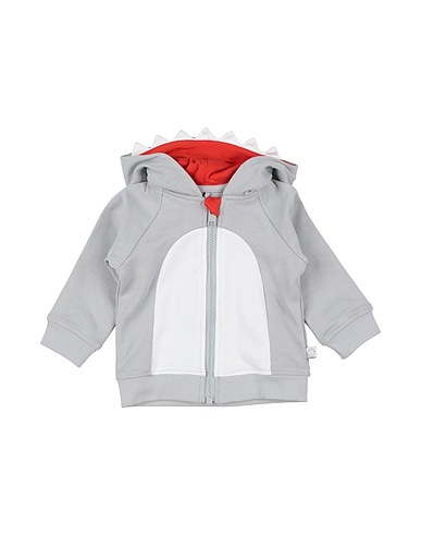 STELLA McCARTNEY KIDS Sweatshirt Light grey 100% Organic cotton, Elastane