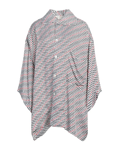 GOLDEN GOOSE Patterned shirts & blouses White 100% Cupro