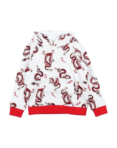 KENZO KIDS Sweatshirt Ivory 100% Cotton, Elastane