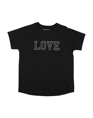 ZADIG&VOLTAIRE T-shirt Black 100% Cotton