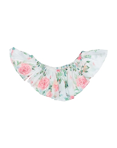 MONNALISA Top BIANCO 100% Cotton