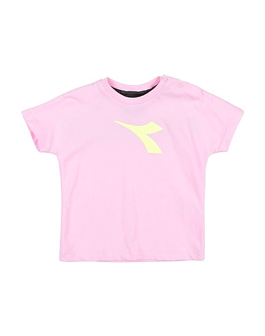 DIADORA T-shirt Pink 100% Cotton