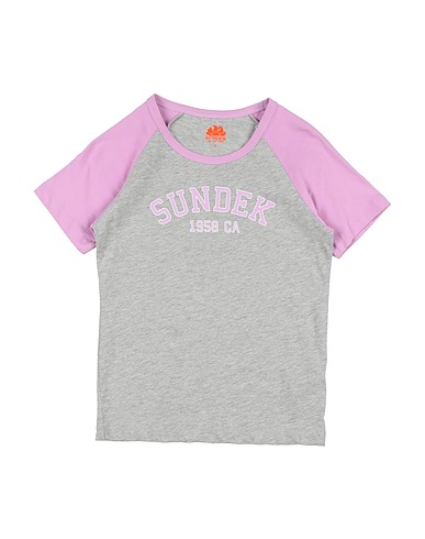 SUNDEK T-shirt Grey 100% Cotton