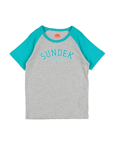 SUNDEK T-shirt Grey 100% Cotton
