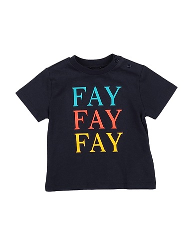 FAY T-shirt Blue 100% Cotton