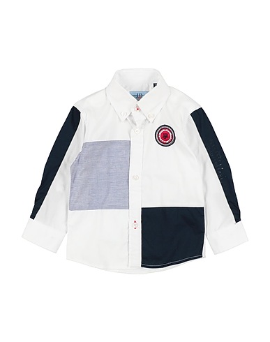 HARMONT & BLAINE Camicia fantasia Bianco 100% Cotone