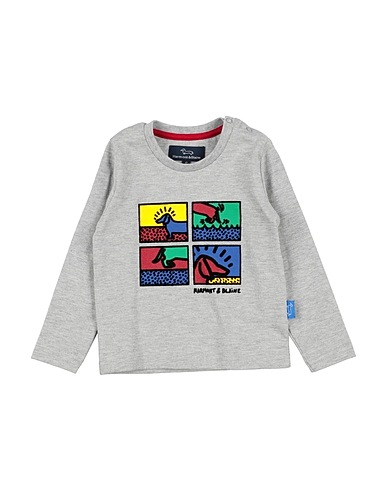 HARMONT & BLAINE T-shirt Grey 92% Cotton, 8% Polyester