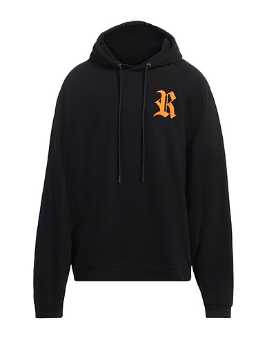 RAF SIMONS Hooded track jacket  Black 100% Cotton