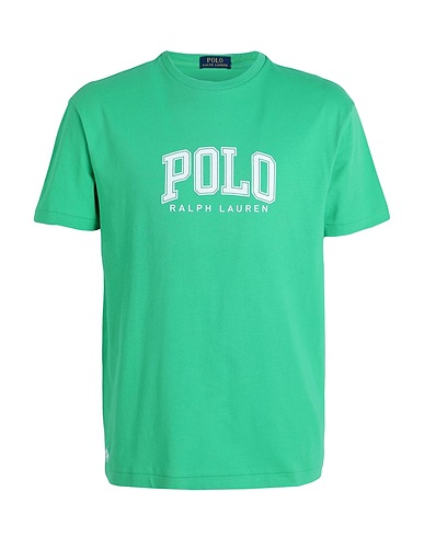 POLO RALPH LAUREN T-shirt Verde 100% Cotone