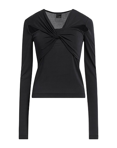 PINKO T-shirt Nero 74% Modal, 26% Poliestere