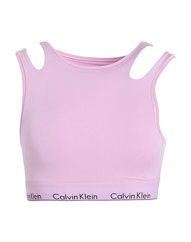 CALVIN KLEIN UNDERWEAR Athletic tops 53% Cotton, 35% Modal, 12% Elastane