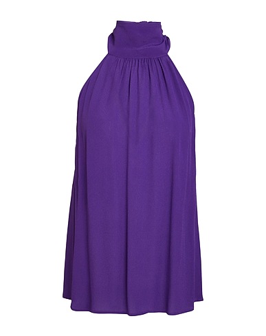 PINKO Top Purple 100% Viscose