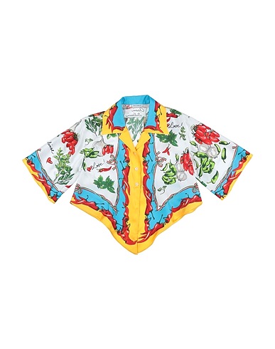 DOLCE&GABBANA Patterned shirts & blouses 100% Silk
