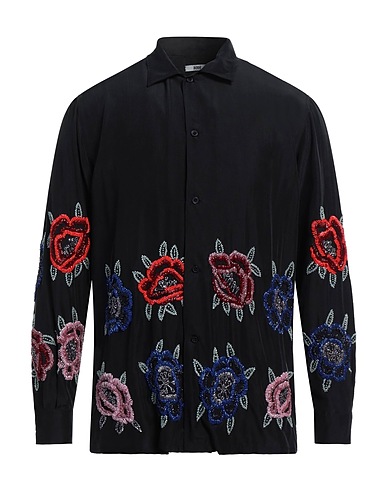 BODE Shirts Black 100% Silk