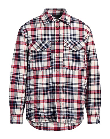 MARANT ÉTOILE Checked shirt Red 100% Cotton