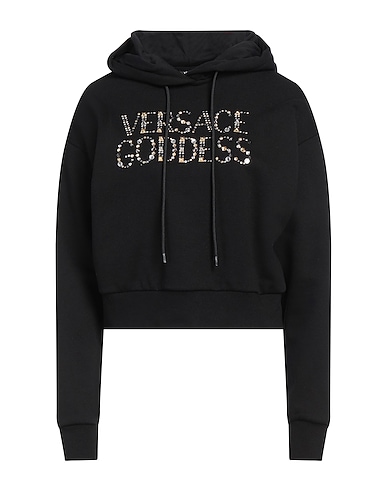 VERSACE Hooded sweatshirt 100% Cotton, Metal, Acrylic
