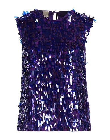 PINKO Top Purple 100% Polyester