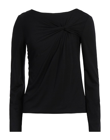 EMPORIO ARMANI T-shirt Black 96% Viscose, 4% Elastane