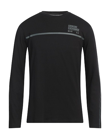 ARMANI EXCHANGE T-shirt Black 100% Cotton