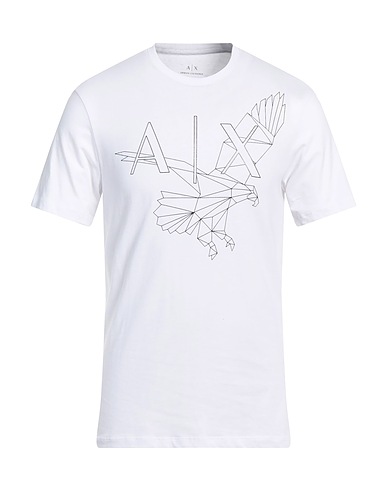 ARMANI EXCHANGE T-shirt Bianco 100% Cotone