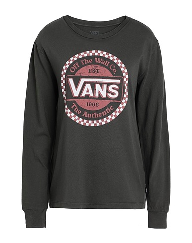 VANS T-shirt AUTHENTICALLY 66 LS Lead 100% Cotton