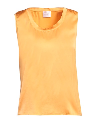 ANONYME DESIGNERS トップス あんず色 レーヨン 97% / ポリウレタン 3%