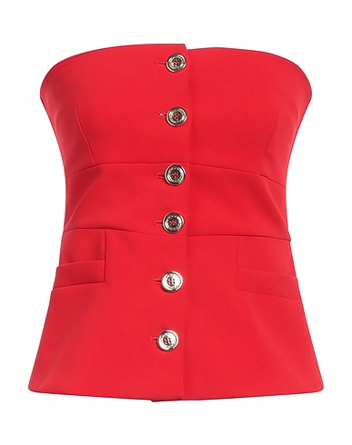 PINKO Bustier Red 98% Polyester, 2% Elastane