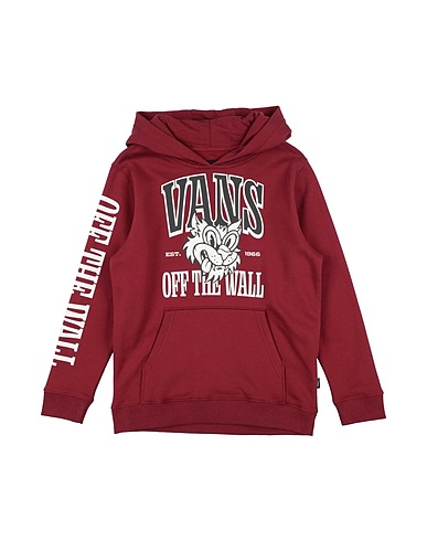 VANS Sweatshirt VANS MASCOT PO
 Brick red 100% Cotton