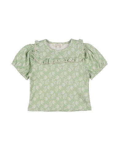 CARAMEL T-shirt Light green 100% Cotton