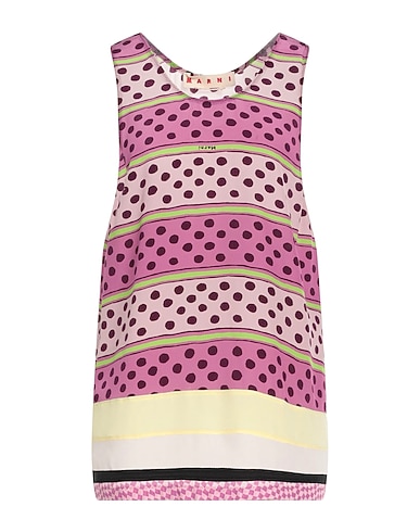 MARNI Silk top Purple 100% Silk