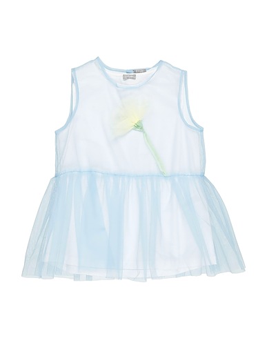 IL GUFO Top Sky blue 100% Cotton