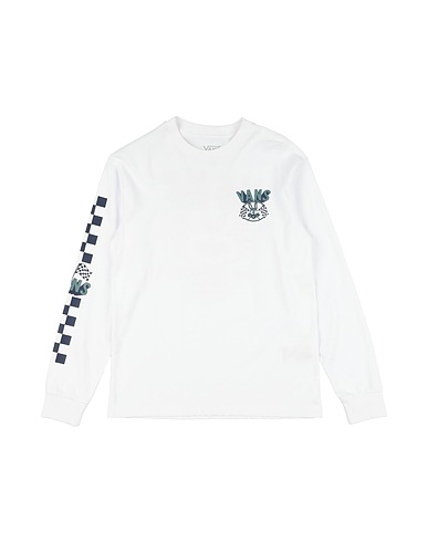 VANS T-shirt VANS RACING RABBIT
 White 100% Cotton