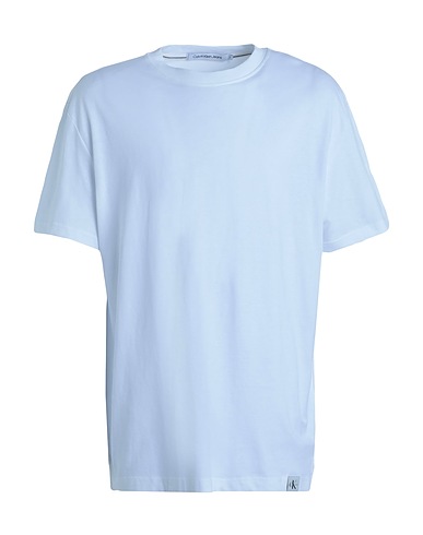 CALVIN KLEIN JEANS Basic T-Shirt White 100% Cotton