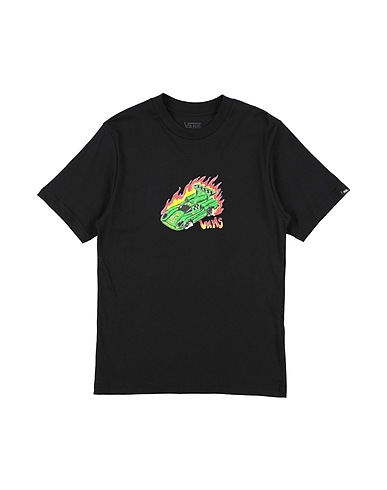 VANS T-shirt FAST AS VANS
 Black 100% Cotton