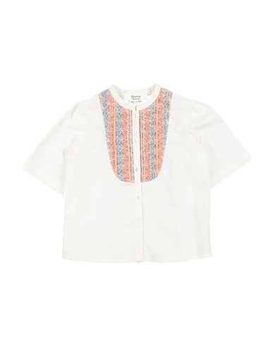 BONPOINT Patterned shirts & blouses White 100% Cotton