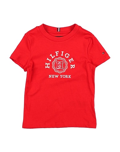 TOMMY HILFIGER T-shirt Red 100% Cotton