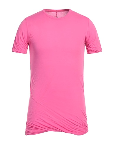 RICK OWENS Basic T-Shirt Fuchsia 100% Cotton