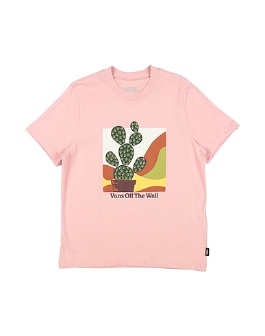 VANS T-shirt BABY CACTUS BFF
 Pink 100% Cotton