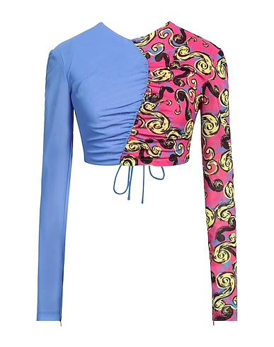 VERSACE JEANS COUTURE Top 100% Poliestere