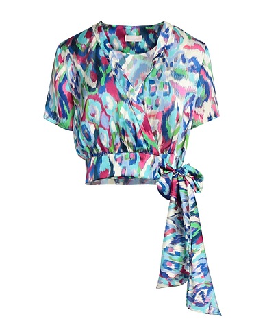 LIU •JO Top Bright blue 100% Polyester